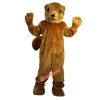 Brown Groundhog Gophers Cartoon Mascot Costume, Brown Groundhog Gophers Cartoon Costume