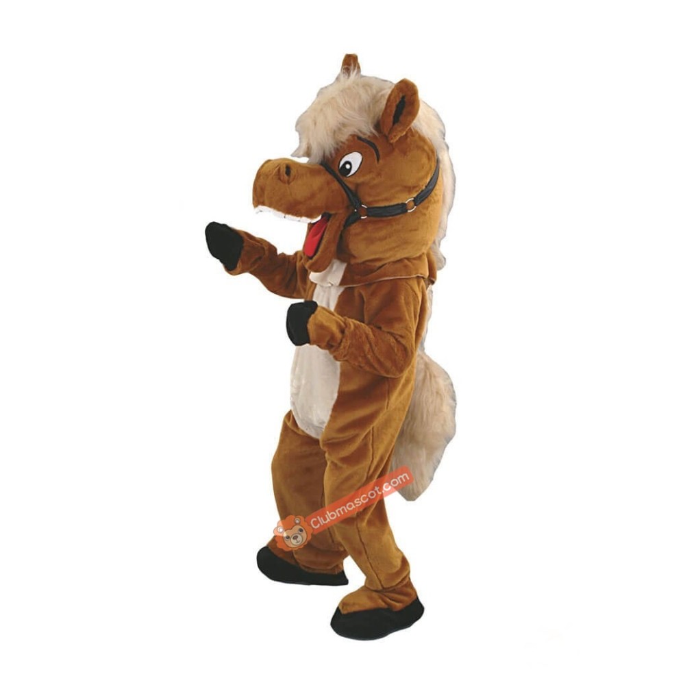 Brown Horse Mascot Costume, Brown Horse Costume