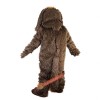 Brown Long Hairy Dog Cartoon Mascot Costume, Brown Long Hairy Dog Cartoon Costume