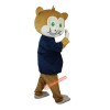 Brown Monkey Cartoon Mascot Costume, Brown Monkey Cartoon Costume