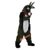 Brown Moose Elk Wapiti Deer Cartoon Mascot Costume, Brown Moose Elk Wapiti Deer Cartoon Costume