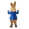 Brown Rabbit Bunny Cartoon Mascot Costume, Brown Rabbit Bunny Cartoon Costume