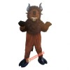 Brown Rhinoceros bull Mascot Costume, Brown Rhinoceros bull Costume