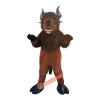 Brown Rhinoceros bull Mascot Costume, Brown Rhinoceros bull Costume