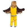 Brown Sport Eagle Cartoon Mascot Costume, Brown Sport Eagle Cartoon Costume