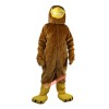 Brown Sports Eagle Cartoon Mascot Costume, Brown Sports Eagle Cartoon Costume