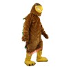 Brown Sports Eagle Cartoon Mascot Costume, Brown Sports Eagle Cartoon Costume