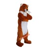 Brown Weasel Stoat Mascot Costume, Brown Weasel Stoat Costume