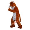 Brown Weasel Stoat Mascot Costume, Brown Weasel Stoat Costume