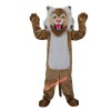 Brown Wildcat Stray Cat Hare Racoon Cartoon Mascot Costume, Brown Wildcat Stray Cat Hare Racoon Cartoon Costume