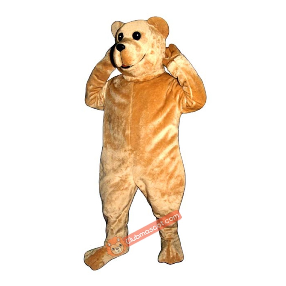 Bruce Bear Mascot Costume, Bruce Bear Costume