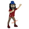 Buccaneer Corsair Pirate Cartoon Mascot Costume, Buccaneer Corsair Pirate Cartoon Costume