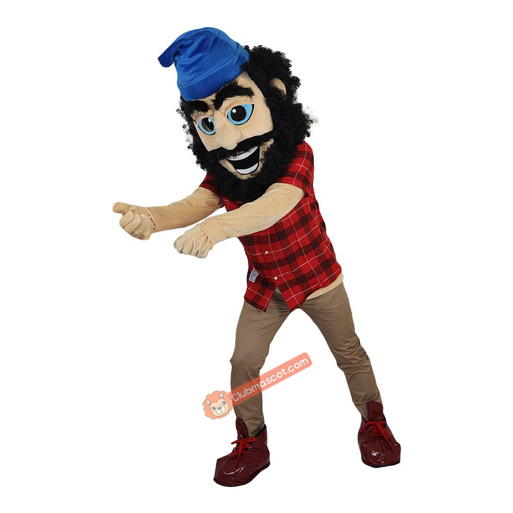 Buccaneer Corsair Pirate Cartoon Mascot Costume, Buccaneer Corsair Pirate Cartoon Costume