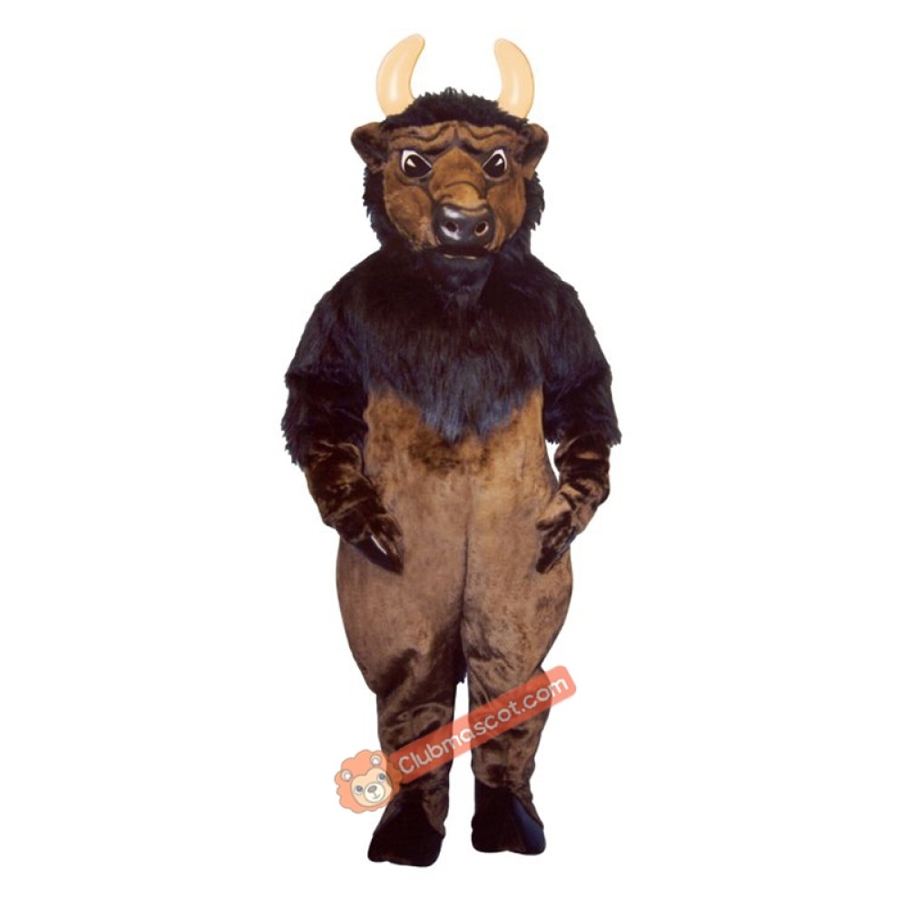 Buddy Buffalo Mascot Costume, Buddy Buffalo Costume