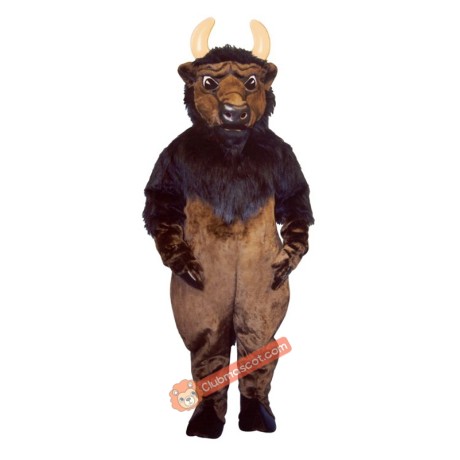 Buddy Buffalo Mascot Costume, Buddy Buffalo Costume