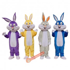 Bugs bunny Rabbit Mascot Costume, Bugs bunny Rabbit Costume