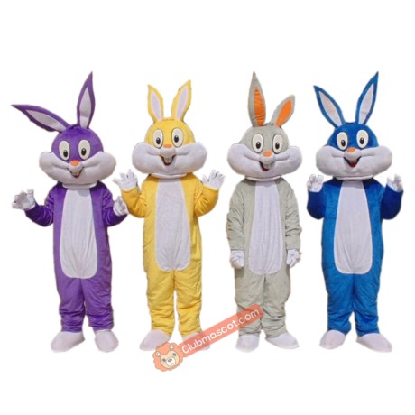 Bugs bunny Rabbit Mascot Costume, Bugs bunny Rabbit Costume