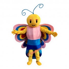 Butterfly Cartoon Mascot Costume, Butterfly Cartoon Costume