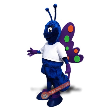 Butterfly Character Mascot Costume, Butterfly Character Costume