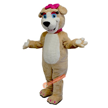 Campus Beats Dog Mascot Costume, Campus Beats Dog Costume