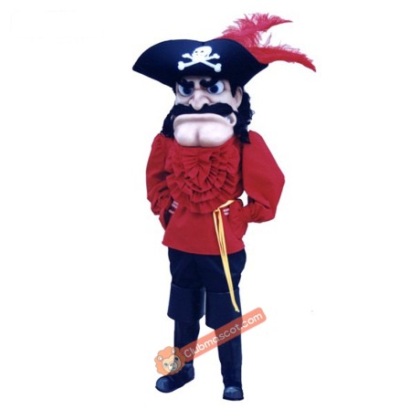 Captain T. Bounty Mascot Costume, Captain T. Bounty Costume