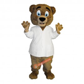 Caring Bear Mascot Costume, Caring Bear Costume