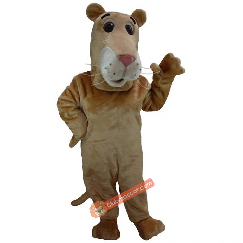 Cartoon Lioness Mascot Costume, Cartoon Lioness Costume