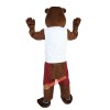 Castor Fiber Beaver Mascot Costume, Castor Fiber Beaver Costume