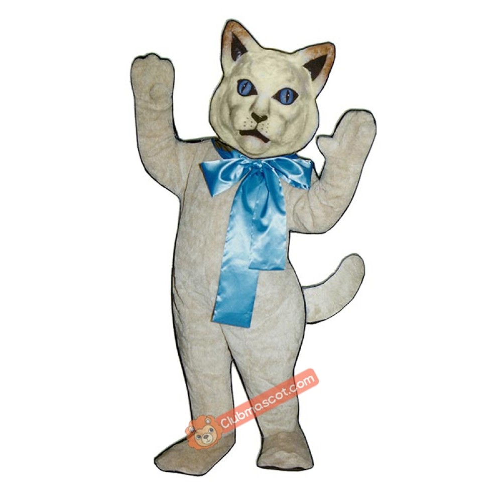 Cat Bow Mascot Costume, Cat Bow Costume