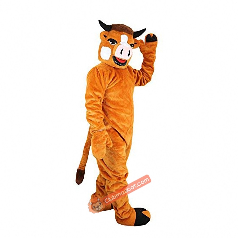 Cattle Cow Bull Ox Cartoon Mascot Costume, Cattle Cow Bull Ox Cartoon Costume