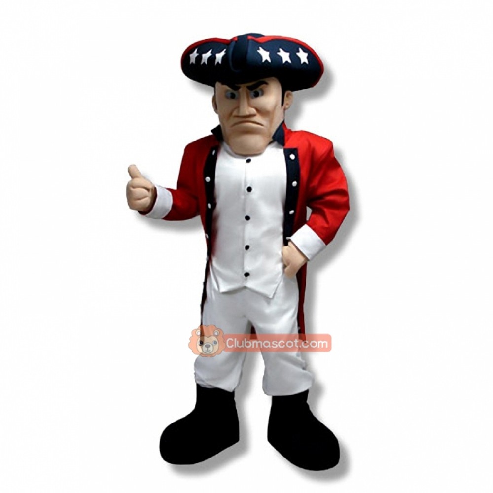 School Patriot Mascot Costume