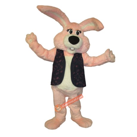 Charming Bunny Mascot Costume, Charming Bunny Costume