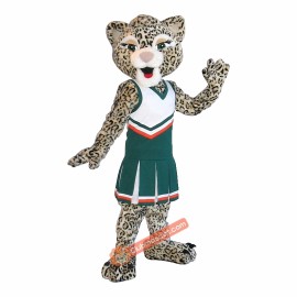 Charming Leopard Mascot Costume, Charming Leopard Costume