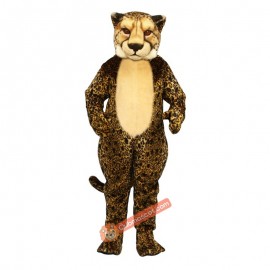 Cheetah Mascot Costume, Cheetah Costume