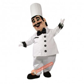 Chef Pierre Mascot Costume, Chef Pierre Costume