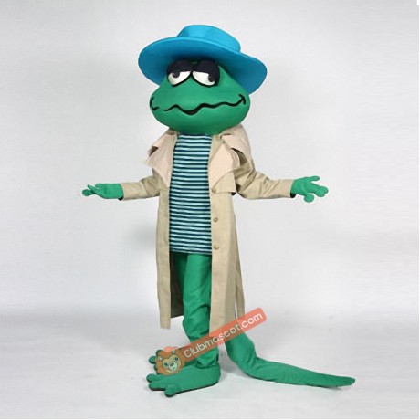 Chet Gecko Mascot Costume, Chet Gecko Costume