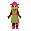 Chipmunk girl Mascot Costume, Chipmunk girl Costume