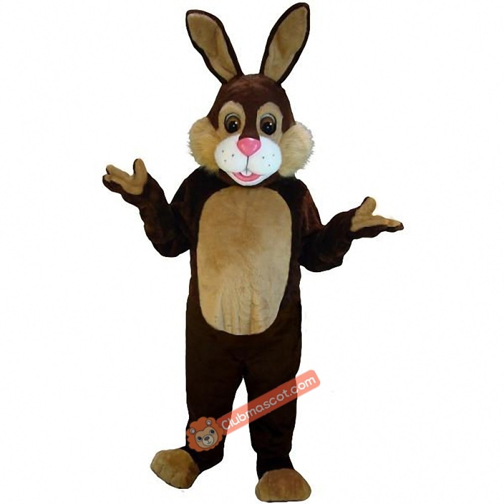 Chocolate Rabbit Lightweight Mascot Costume, Chocolate Rabbit Costume