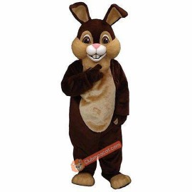 Chocolate Rabbit Mascot Costume, Chocolate Rabbit Costume