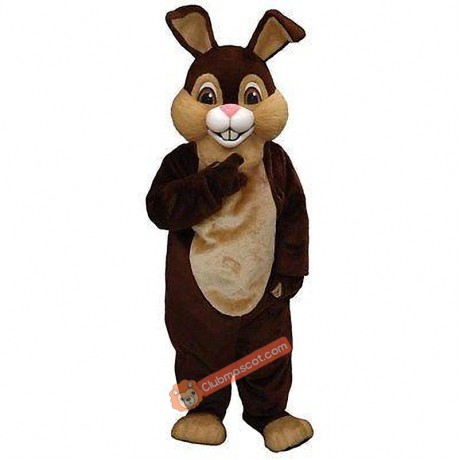 Chocolate Rabbit Mascot Costume, Chocolate Rabbit Costume