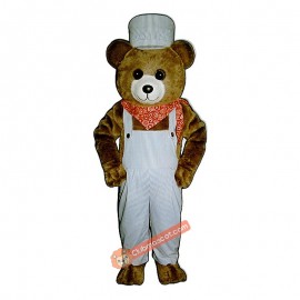 Choo-choo Bear Mascot Costume, Choo-choo Bear Costume