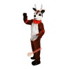 Christmas Elk Cartoon Mascot Costume, Christmas Elk Cartoon Costume