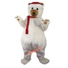 Christmas Polar Bear Mascot Costume, Christmas Polar Bear Costume