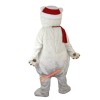 Christmas Polar Bear Mascot Costume, Christmas Polar Bear Costume