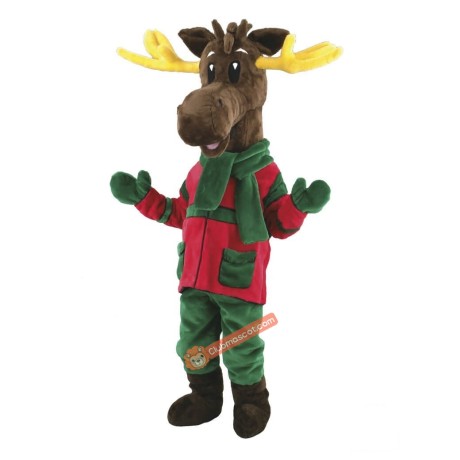 Christmas Reindeer Mascot Costume, Christmas Reindeer Costume