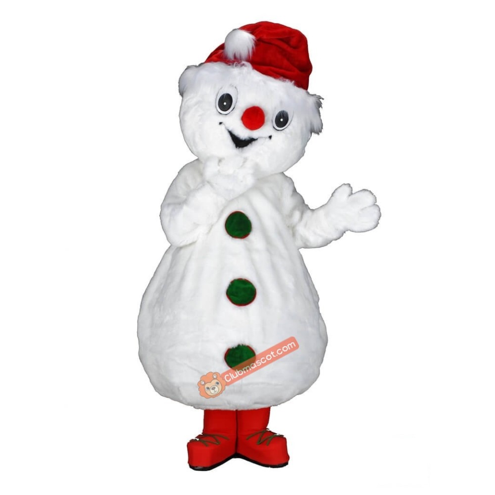 Christmas Snowman Mascot Costume, Christmas Snowman Costume