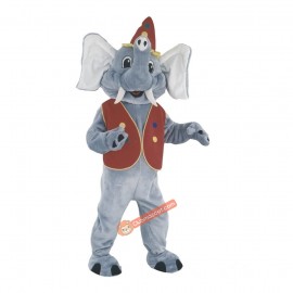 Circus Elephant Mascot Costume, Circus Elephant Costume