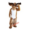 Coffer Muscle cattle Mascot Costume, Coffer Muscle cattle Costume