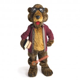 College Bear Mascot Costume, College Bear Costume