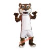 College Boy Tiger Mascot Costume, College Boy Tiger Costume